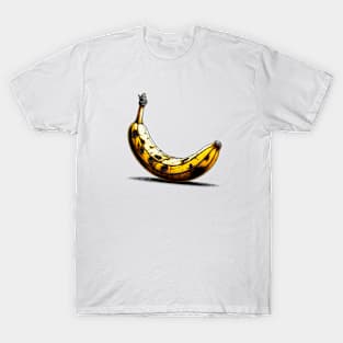 Ripe Banana Pop Art T-Shirt - Vibrant Fruit Graphic Tee T-Shirt